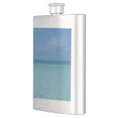Caraïben Horizon Tropical Turquoise Blue Heupfles (Links)