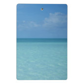 Caraïben Horizon Tropical Turquoise Blue Mini Klembord (Achterkant)