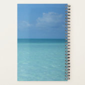Caraïben Horizon Tropical Turquoise Blue Planner (Achterkant)