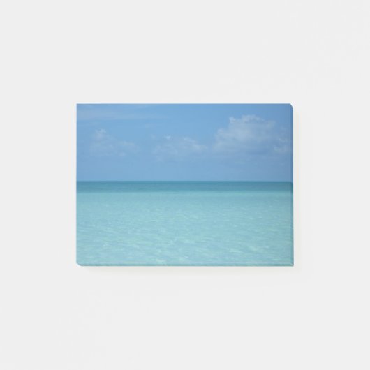 Caraïben Horizon Tropical Turquoise Blue Post-it® Notes (Voorkant)