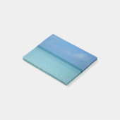 Caraïben Horizon Tropical Turquoise Blue Post-it® Notes (Schuin)