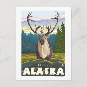 Caraïben in de Wilde - Curry, Alaska Briefkaart
