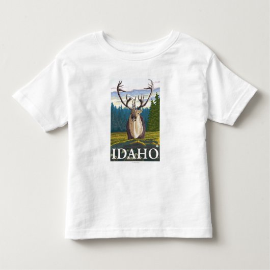 Caraïben in de Wilde - Idaho Kinder Shirts (Voorkant)