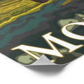 Caraïben in de Wilde - Montana Poster (Hoek)