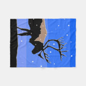 Caraïben in de winter - Oorspronkelijke natuurkuns Fleece Deken (Voorkant (Horizontaal))