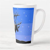 Caraïben in de winter - Oorspronkelijke natuurkuns Latte Mok (Rechts)