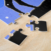 Caraïben in de winter - Oorspronkelijke natuurkuns Legpuzzel (Zijkant)