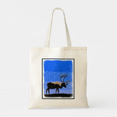 Caraïben in de winter - Oorspronkelijke natuurkuns Tote Bag (Achterkant)