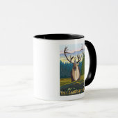 Caraïben in het wild - Yellowstone National Mok (Voorkant rechts)