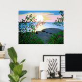 Caraïben - Jamaicaanse Sunset Poster (Thuiskantoor)