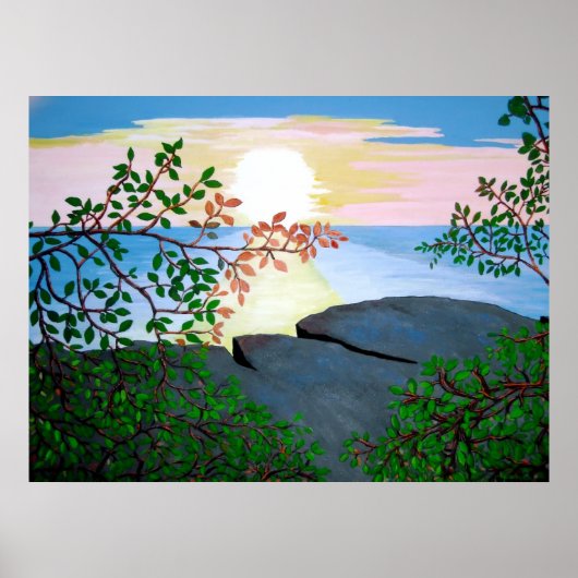 Caraïben - Jamaicaanse Sunset Poster (Voorkant)