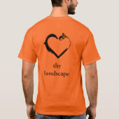 Caraïben Landscaping Inc. - Liefde uw landschap T-shirt (Achterkant)