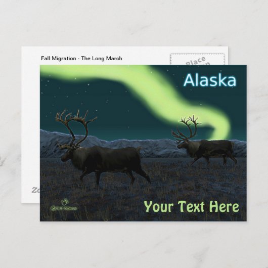 Caraïben - Long March Briefkaart (Voorkant / Achterkant)