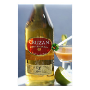 Caraïben, Maagdeneilanden. Cruzan Estate Dark Foto Afdruk