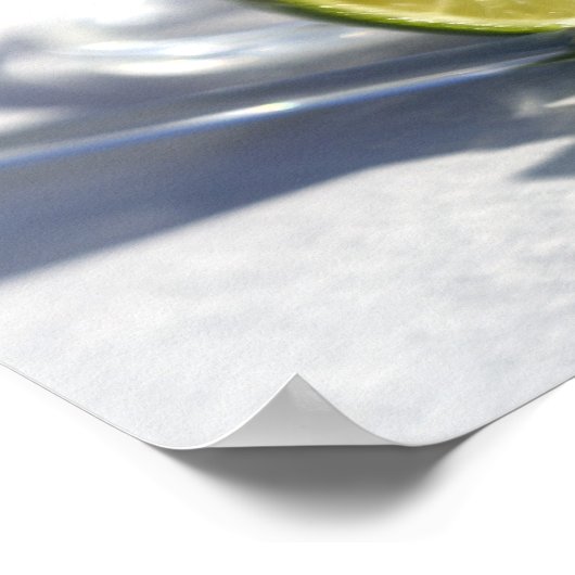 Caraïben, Maagdeneilanden. Tropische rum punch Poster (Hoek)