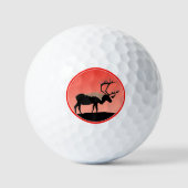 Caraïben op zonsondergang - Oorspronkelijke natuur Golfballen (Voorkant)