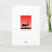 Caraïben op zonsondergang - Oorspronkelijke natuur Kaart (Achterkant)