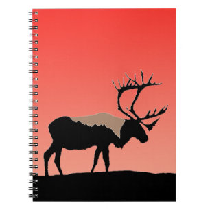 Caraïben op zonsondergang - Oorspronkelijke natuur Notitieboek