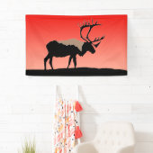 Caraïben op zonsondergang - Oorspronkelijke natuur Spandoek (Insitu)