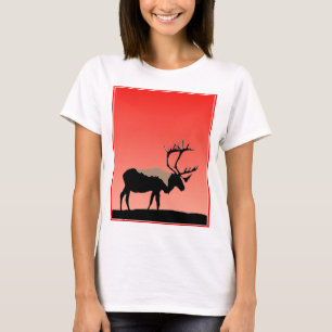 Caraïben op zonsondergang - Oorspronkelijke natuur T-shirt