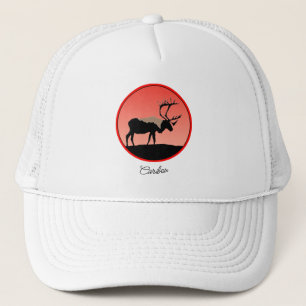 Caraïben op zonsondergang - Oorspronkelijke natuur Trucker Pet