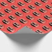 Caraïben op zonsondergang - Originele Wilde Kunst  Cadeaupapier (Hoek)