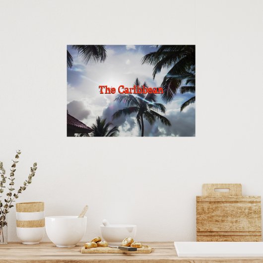 Caraïben Poster (Keuken)