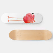 Caraïben Roze Flamingo Skateboard (Horizontaal)