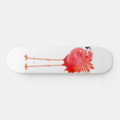 Caraïben Roze Flamingo Skateboard (Horizontaal)