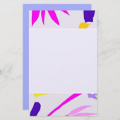 Caraïben shade Stationery Briefpapier (Voorkant / Achterkant)