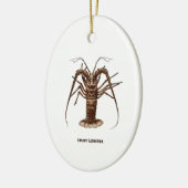 Caraïben Spiny Lobster Keramisch Ornament (Links)