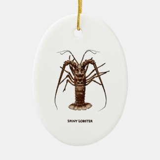 Caraïben Spiny Lobster Keramisch Ornament