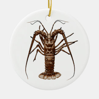 Caraïben Spiny Lobster Keramisch Ornament
