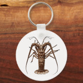 Caraïben Spiny Lobster Sleutelhanger (Voorkant)