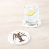 Caraïben Spiny Lobster Zandsteen Onderzetter (Zijkant)