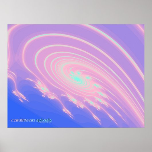 Caraïben Splash Poster (Voorkant)