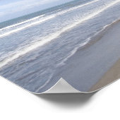 Caraïben - strand van Trinidad - Manzanilla op 2 Poster (Hoek)