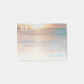 Caraïben Sunrise Inhale Exhale Tropical Beach Post-it® Notes (Voorkant)