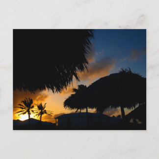 Caraïben Sunset 2 Briefkaart