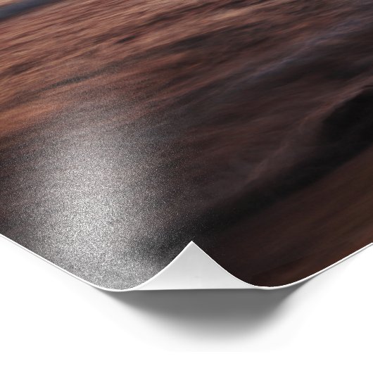 Caraïben Sunset Seascape St. Thomas USVI Foto Afdruk (Hoek)