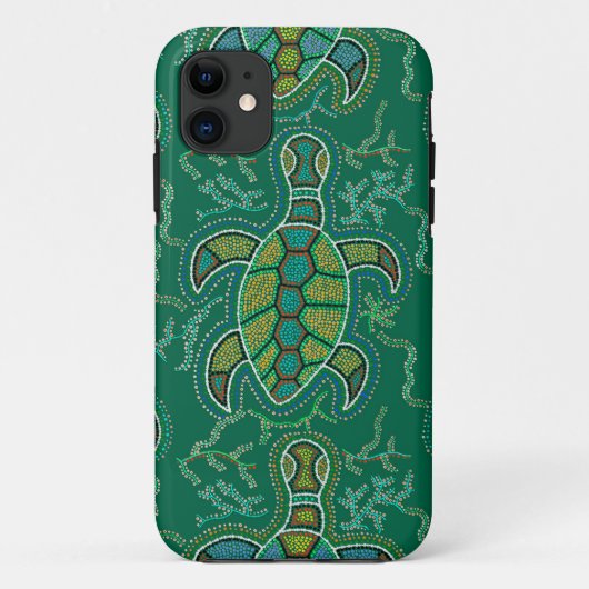 Caraïben Tortuga Case-Mate iPhone Case (Achterkant)