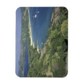 Caraïben, West Indies, Saint Lucia. Uitzicht van Magneet (Verticaal)