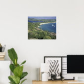 Caraïben, West Indies, Saint Lucia. Uitzicht van Poster (Thuiskantoor)