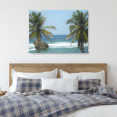 Caraïbisch Afbeelding Canvas Afdruk (Insitu (Slaapkamer))