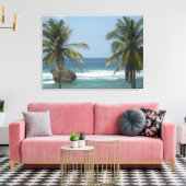 Caraïbisch Afbeelding Canvas Afdruk (Insitu (Woonkamer))