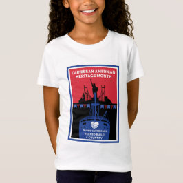 Caraïbisch-Amerikaanse Erfgoedmaand T-shirt