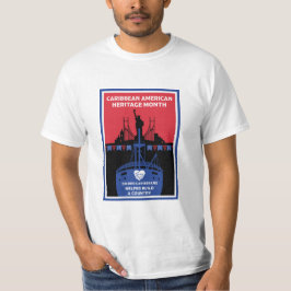 Caraïbisch-Amerikaanse Erfgoedmaand T-shirt