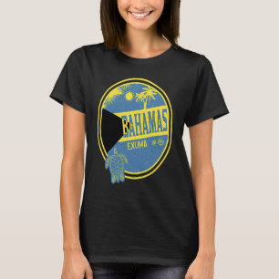 Caraïbisch Bahamas Exuma Vacatie Tropisch T-shirt