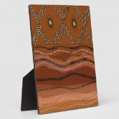 Caraïbisch batik - klein fotoplaat (Zijkant)