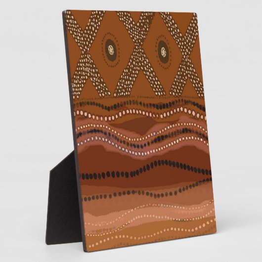 Caraïbisch batik - klein fotoplaat (Zijkant)